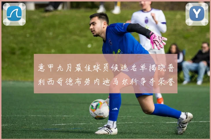意甲九月最佳球员候选名单揭晓普利西奇德布劳内迪马尔科争夺荣誉